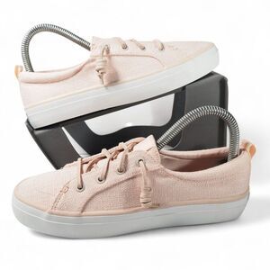 Sperry Crest Vibe Baja SeaCycled Casual Sneakers Women's 6.5M Pink STS88464